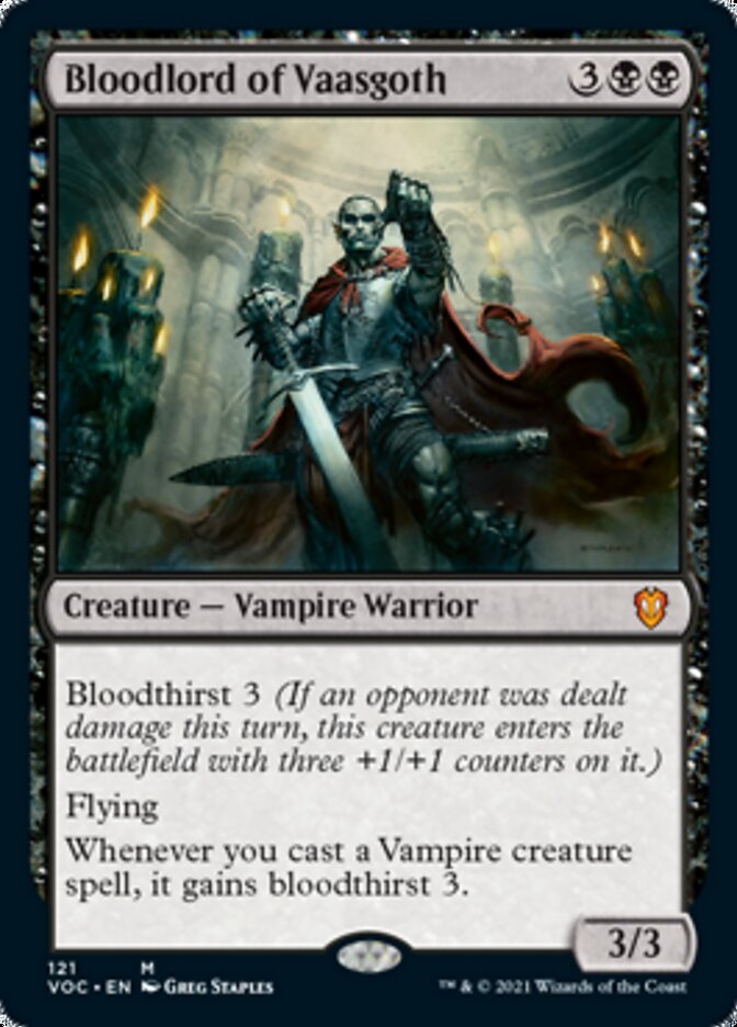 Bloodlord of Vaasgoth [Innistrad: Crimson Vow Commander] | Spectrum Games