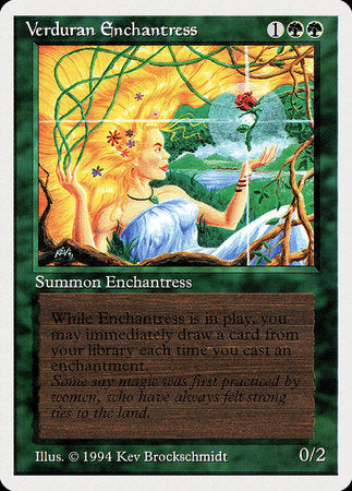 Verduran Enchantress [Summer Magic / Edgar] | Spectrum Games