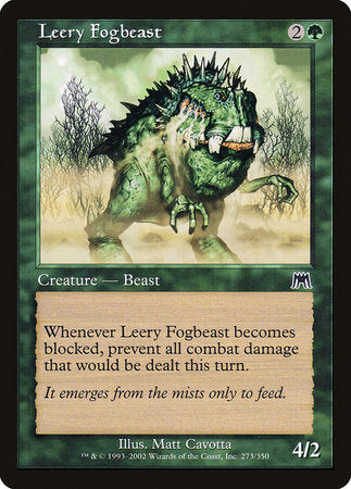 Leery Fogbeast [Onslaught] | Spectrum Games