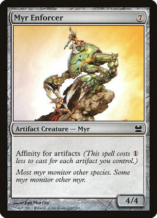 Myr Enforcer [Modern Masters] | Spectrum Games