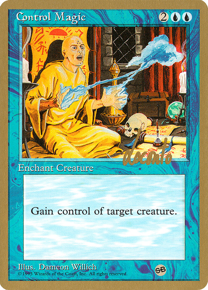 Control Magic (Michael Loconto) (SB) [Pro Tour Collector Set] | Spectrum Games