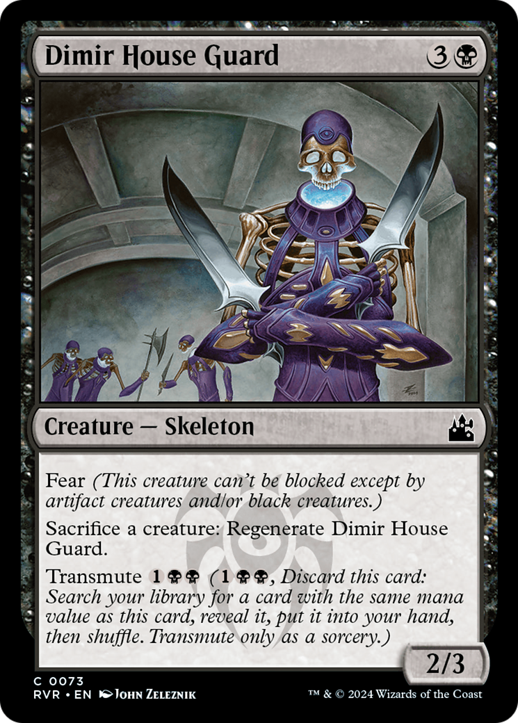 Dimir House Guard [Ravnica Remastered] | Spectrum Games