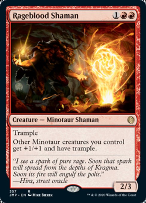 Rageblood Shaman [Jumpstart] | Spectrum Games