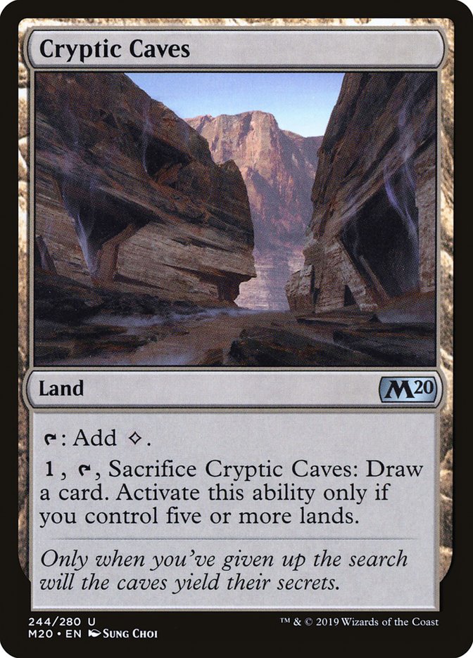 Cryptic Caves [Core Set 2020] | Spectrum Games
