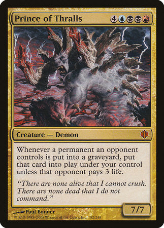 Prince of Thralls [Shards of Alara] | Spectrum Games