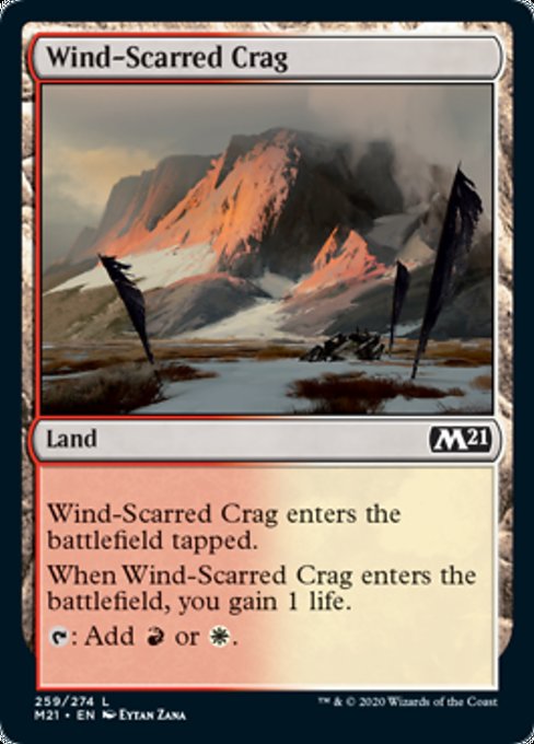Wind-Scarred Crag [Core Set 2021] | Spectrum Games