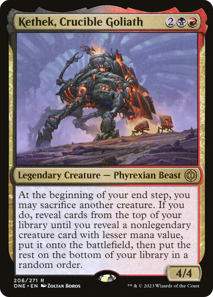 Kethek, Crucible Goliath [Phyrexia: All Will Be One] | Spectrum Games
