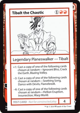 Tibalt the Chaotic (2021 Edition) [Mystery Booster Playtest Cards] | Spectrum Games