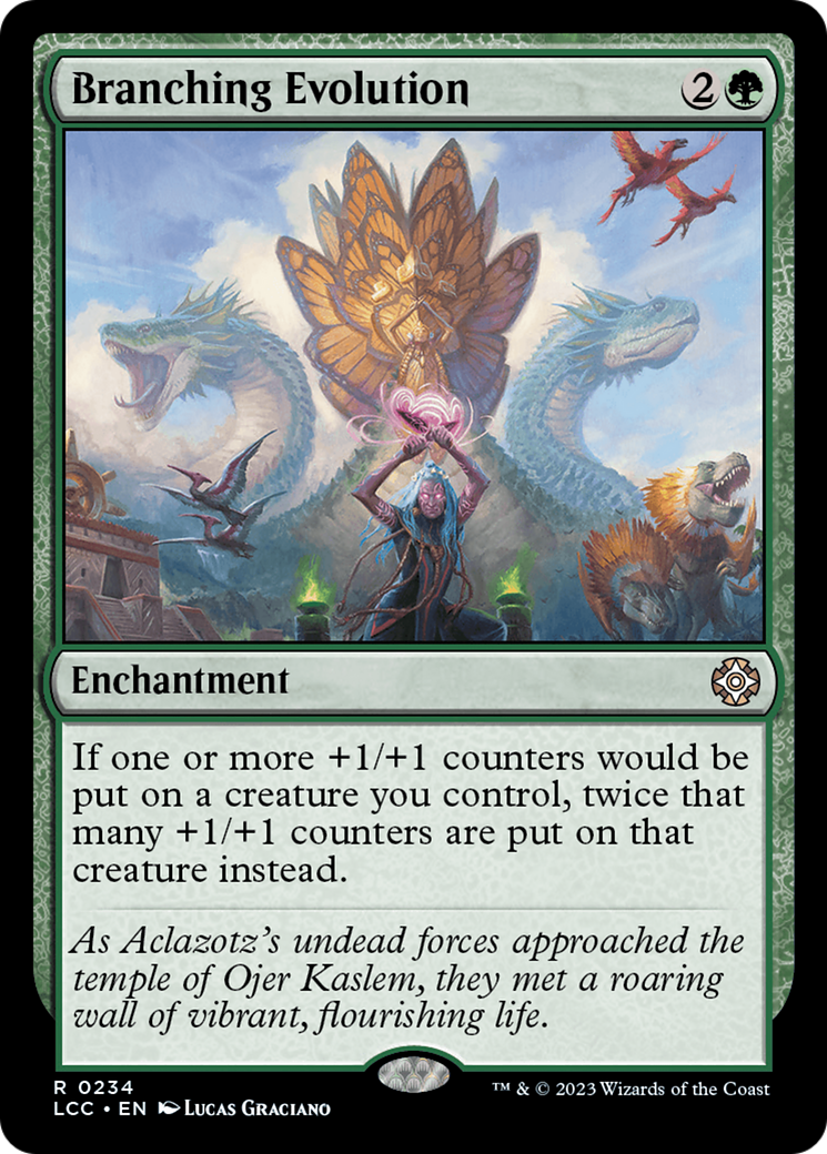 Branching Evolution [The Lost Caverns of Ixalan Commander] | Spectrum Games