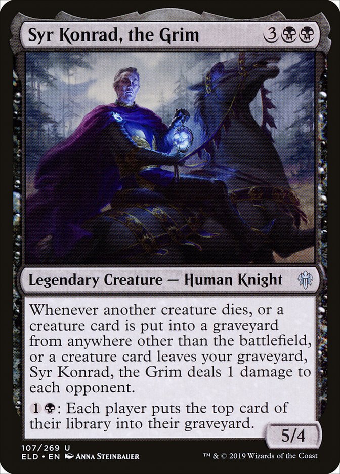 Syr Konrad, the Grim [Throne of Eldraine] | Spectrum Games