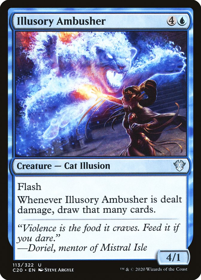 Illusory Ambusher [Commander 2020] | Spectrum Games