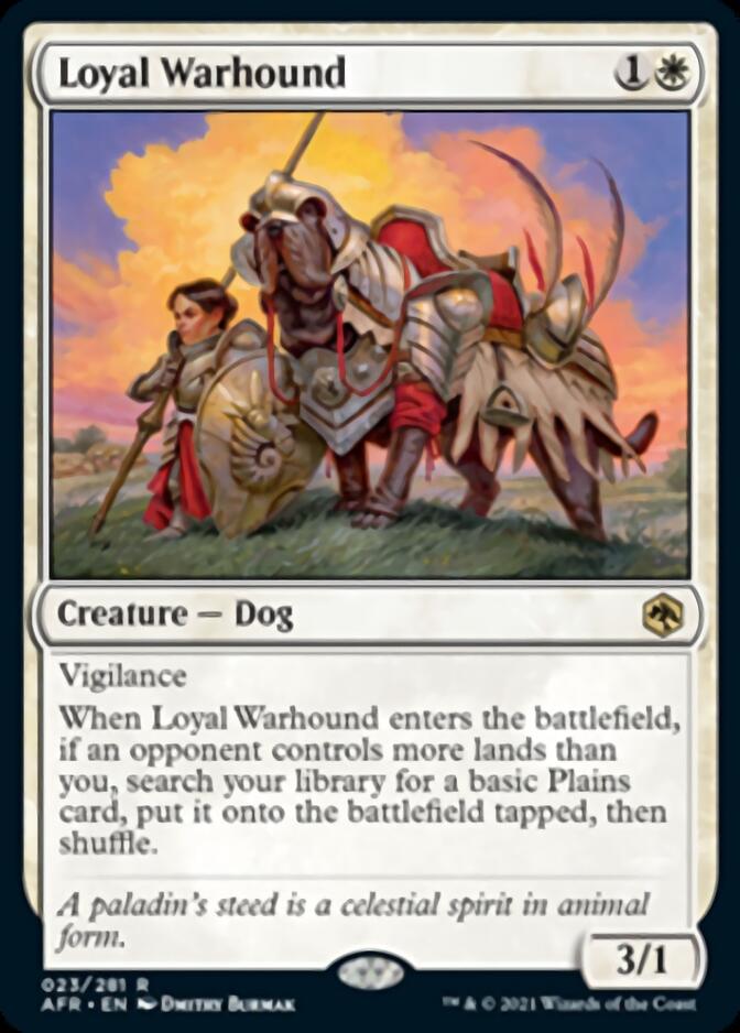 Loyal Warhound [Dungeons & Dragons: Adventures in the Forgotten Realms] | Spectrum Games