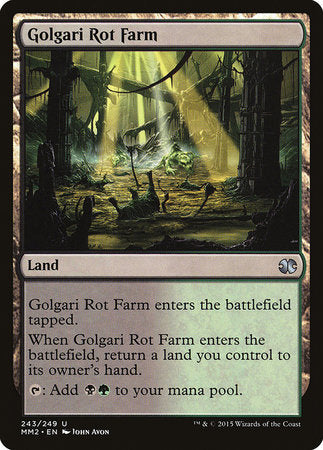 Golgari Rot Farm [Modern Masters 2015] | Spectrum Games