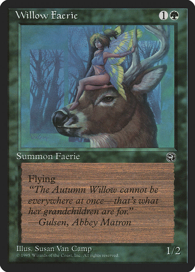 Willow Faerie (Gulsen Flavor Text) [Homelands] | Spectrum Games