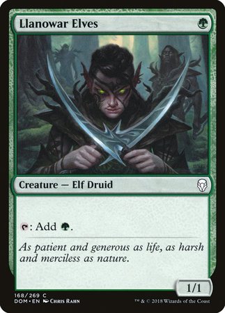 Llanowar Elves [Dominaria] | Spectrum Games