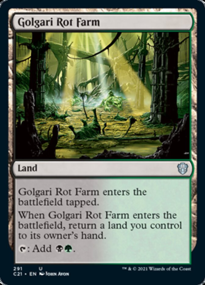 Golgari Rot Farm [Commander 2021] | Spectrum Games