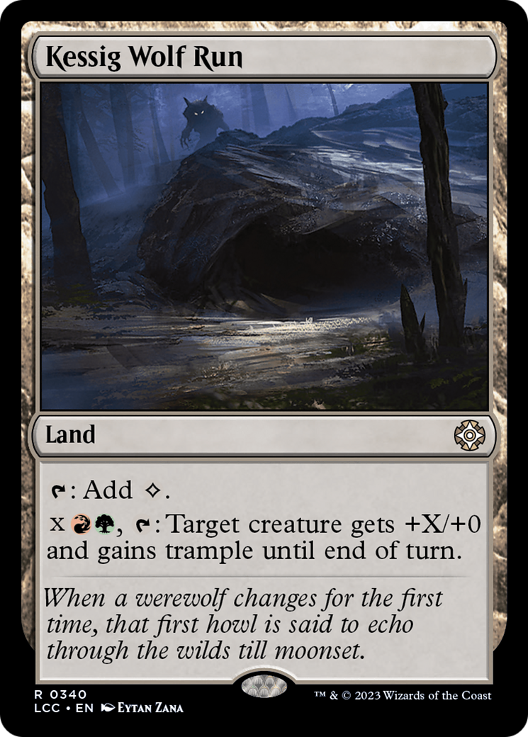 Kessig Wolf Run [The Lost Caverns of Ixalan Commander] | Spectrum Games