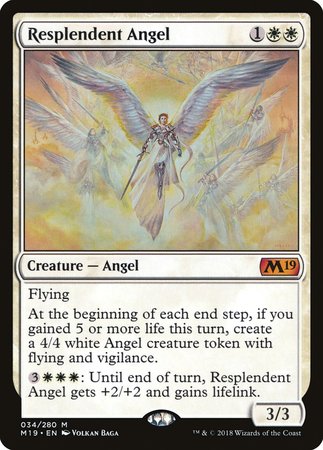 Resplendent Angel [Core Set 2019] | Spectrum Games