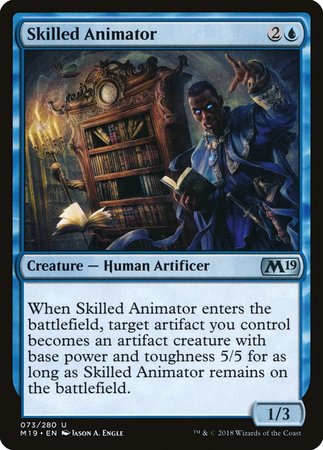 Skilled Animator [Core Set 2019] | Spectrum Games