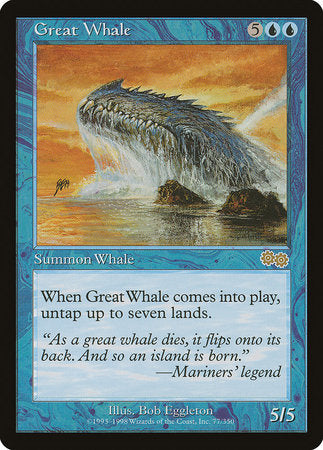 Great Whale [Urza's Saga] | Spectrum Games