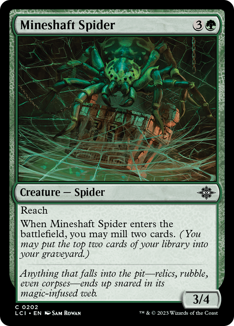 Mineshaft Spider [The Lost Caverns of Ixalan] | Spectrum Games