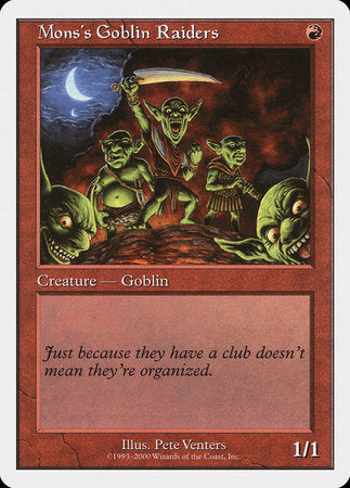 Mons's Goblin Raiders [Starter 2000] | Spectrum Games