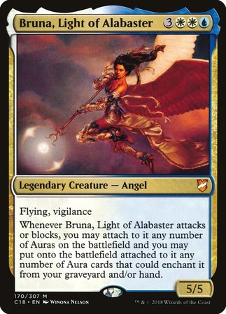 Bruna, Light of Alabaster [Commander 2018] | Spectrum Games