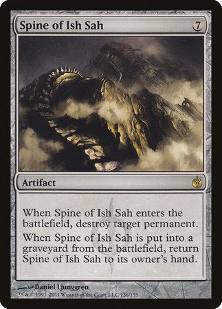 Spine of Ish Sah [Mirrodin Besieged] | Spectrum Games