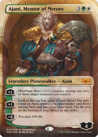 Ajani, Mentor of Heroes [Mythic Edition] | Spectrum Games