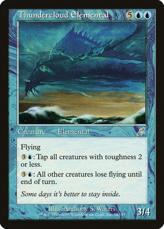 Thundercloud Elemental [Scourge] | Spectrum Games