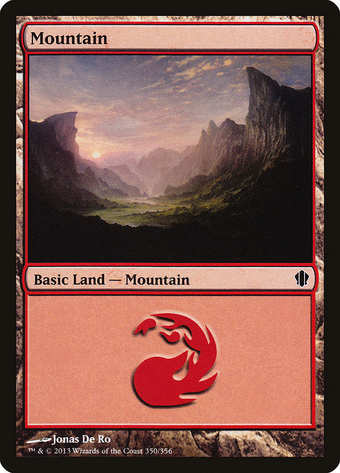 Mountain (350) [Commander 2013] | Spectrum Games