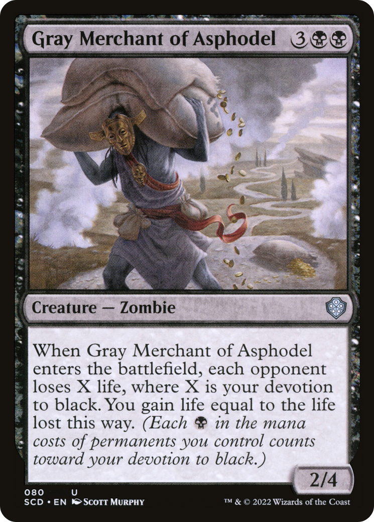 Gray Merchant of Asphodel [Starter Commander Decks] | Spectrum Games