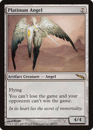 Platinum Angel [Mirrodin] | Spectrum Games