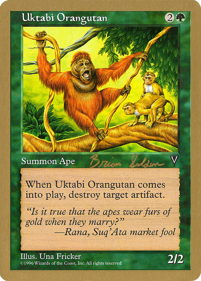 Uktabi Orangutan (Brian Selden) [World Championship Decks 1998] | Spectrum Games
