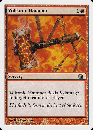 Volcanic Hammer [Eighth Edition] | Spectrum Games