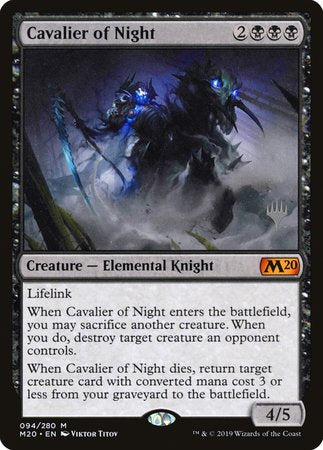 Cavalier of Night [Core Set 2020 Promos] | Spectrum Games