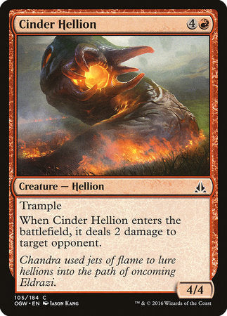 Cinder Hellion [Oath of the Gatewatch] | Spectrum Games