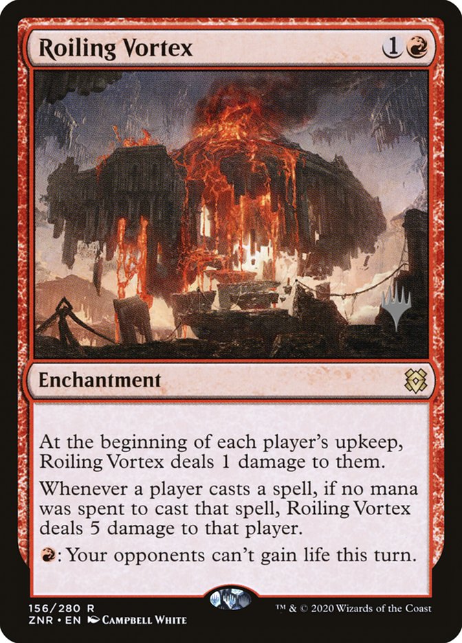 Roiling Vortex (Promo Pack) [Zendikar Rising Promos] | Spectrum Games