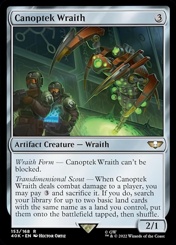 Canoptek Wraith [Universes Beyond: Warhammer 40,000] | Spectrum Games