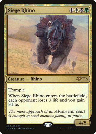 Siege Rhino [Magic Origins Clash Pack] | Spectrum Games