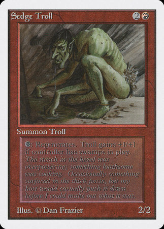 Sedge Troll [Unlimited Edition] | Spectrum Games