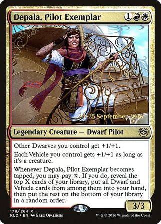 Depala, Pilot Exemplar [Kaladesh Promos] | Spectrum Games