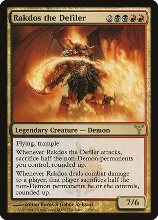 Rakdos the Defiler [Dissension] | Spectrum Games