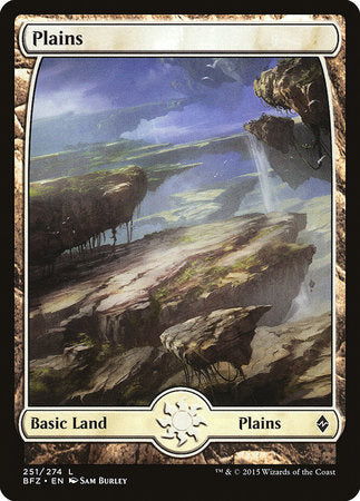 Plains (251) - Full Art [Battle for Zendikar] | Spectrum Games
