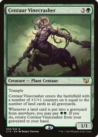Centaur Vinecrasher [Commander 2015] | Spectrum Games