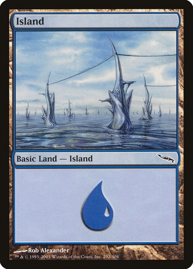 Island (292) [Mirrodin] | Spectrum Games