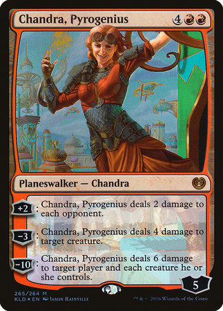 Chandra, Pyrogenius [Kaladesh] | Spectrum Games