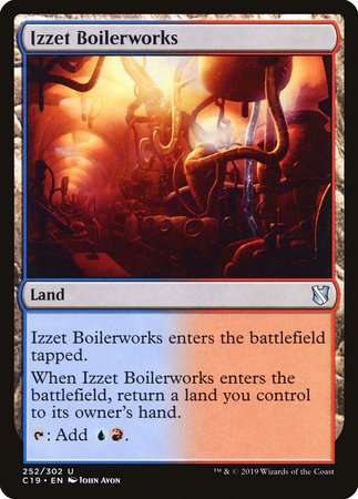 Izzet Boilerworks [Commander 2019] | Spectrum Games