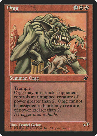 Orgg [Fallen Empires] | Spectrum Games