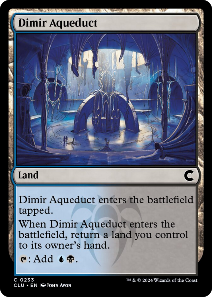 Dimir Aqueduct [Ravnica: Clue Edition] | Spectrum Games